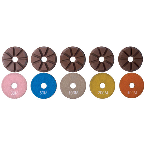 HYBRID METALLIC POLISHING PADS