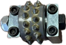 Bush Hammer Rollers for Grinding Wheel, Replacements