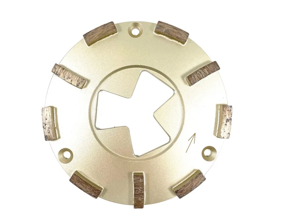 6″  9 Segments Grinding Plate 18/20# Soft Bond