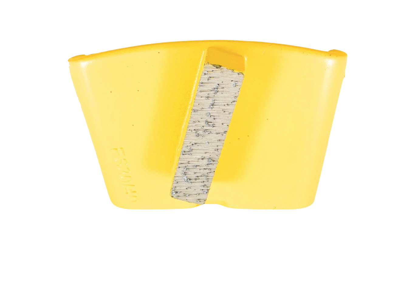 HTC Machine EZ Change Single Segments Extra Soft Bond for Extra Hard Concrete, YELLOW