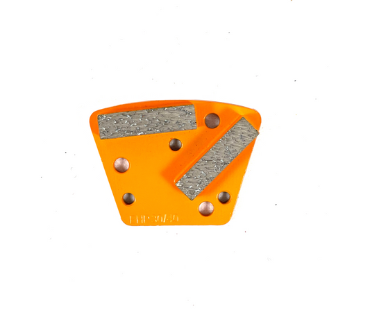 HTC Metal Bond Double Bar 12mm Premium Segment Extra Hard Bond for Very Soft Concrete ORANGE