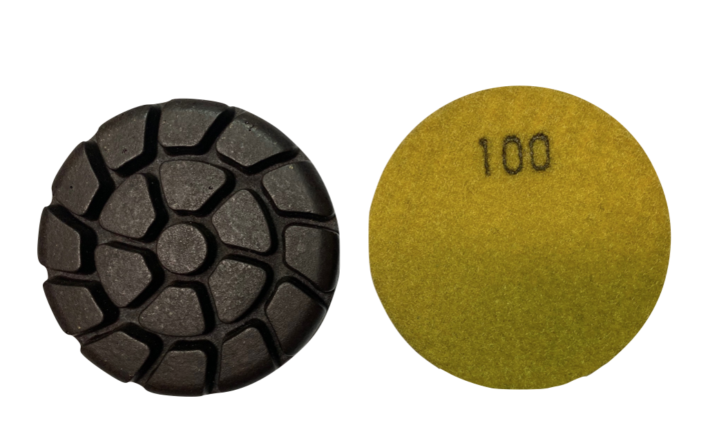 3″ Semi Metal Floor Pads - Wet Only